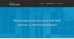 Desktop Screenshot of ikkunafortuska.fi